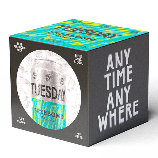 Tuesday - Freebomb Pale ALe Beer 355ml 4-Pack