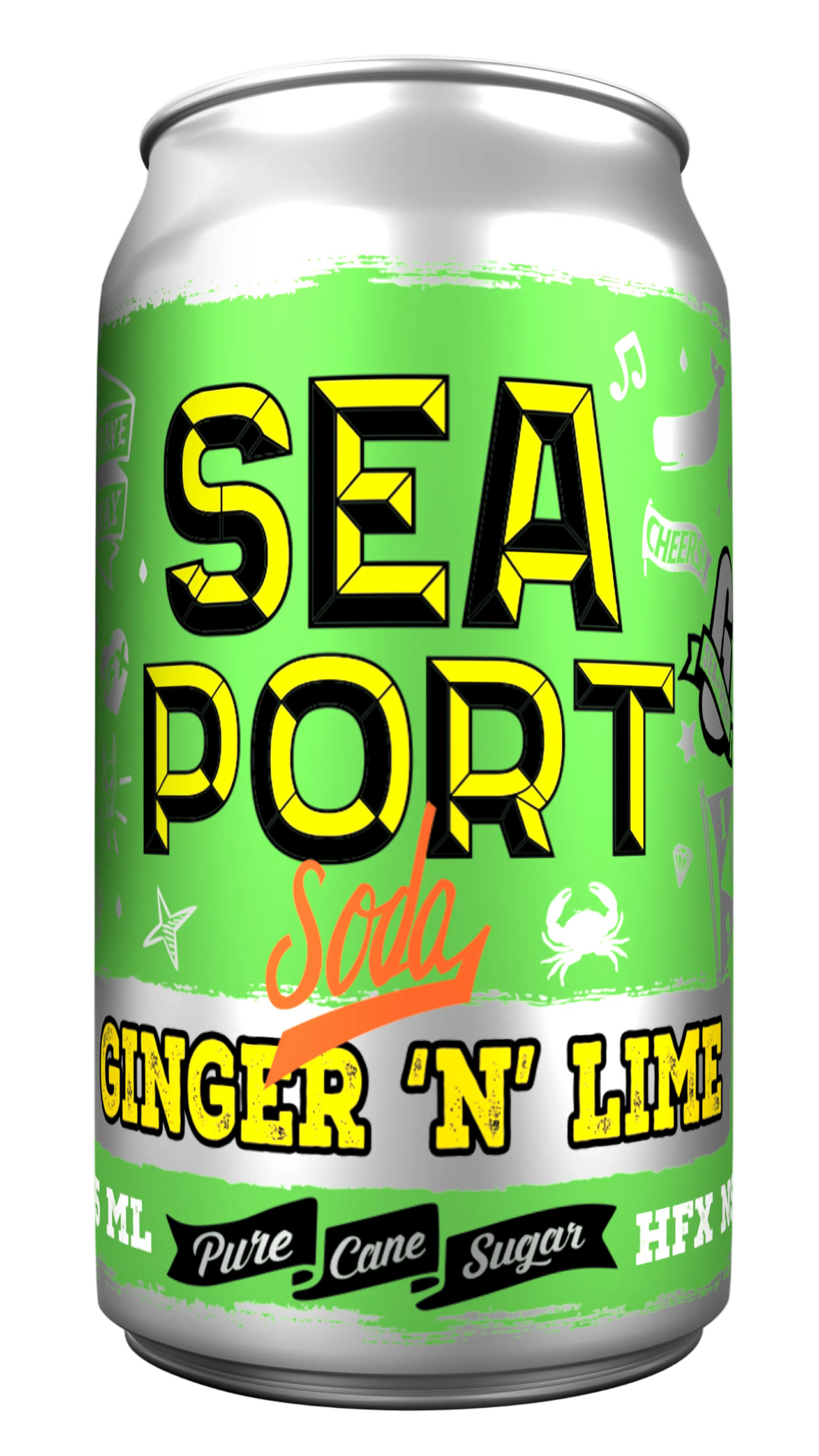 Seaport Soda Ginger & Lime