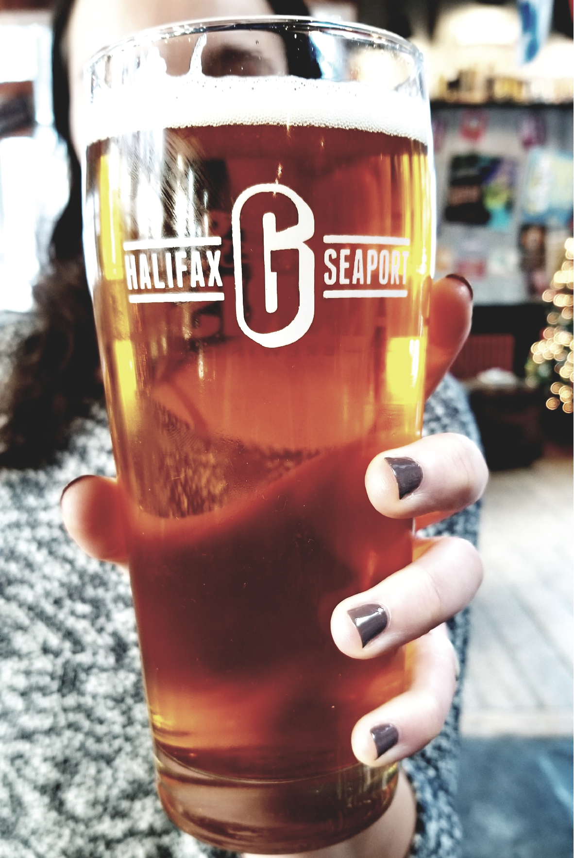 "Fizzics" 20oz Glass