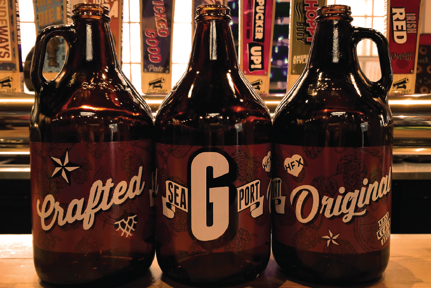 1.89li Glass Growlers *