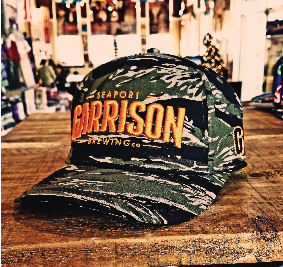 Camo-Print Hats