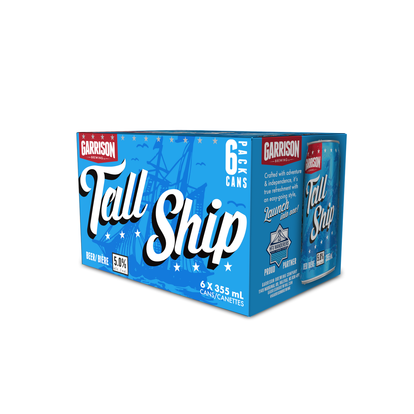 Tall Ship Ale:  6 pack 355ml cans