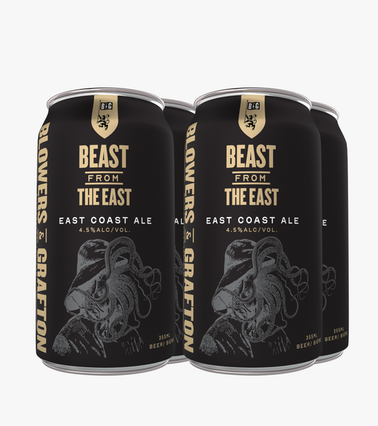 Beast From The East Ale: 4-Pack 355ml