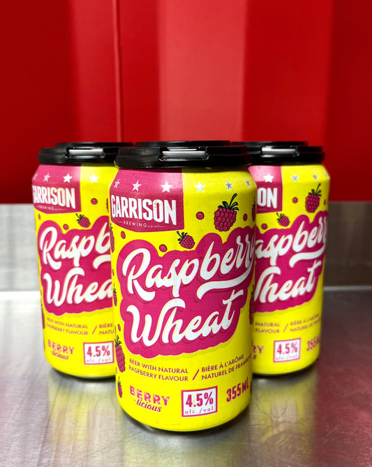 Raspberry Wheat: 4-Pack! (355ml cans)