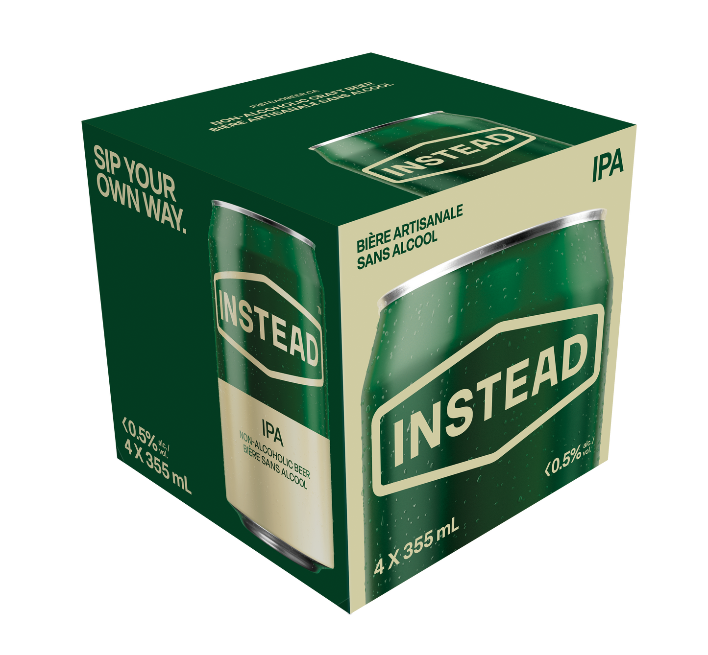Instead - IPA Beer 355ml 4-Pack