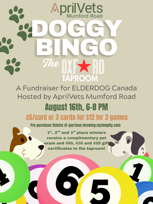 AprilVets Doggy Bingo!