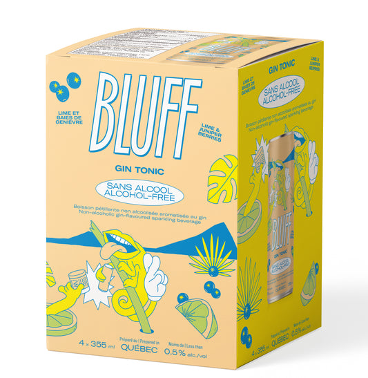 Bluff Gin + Tonic 4-Pack