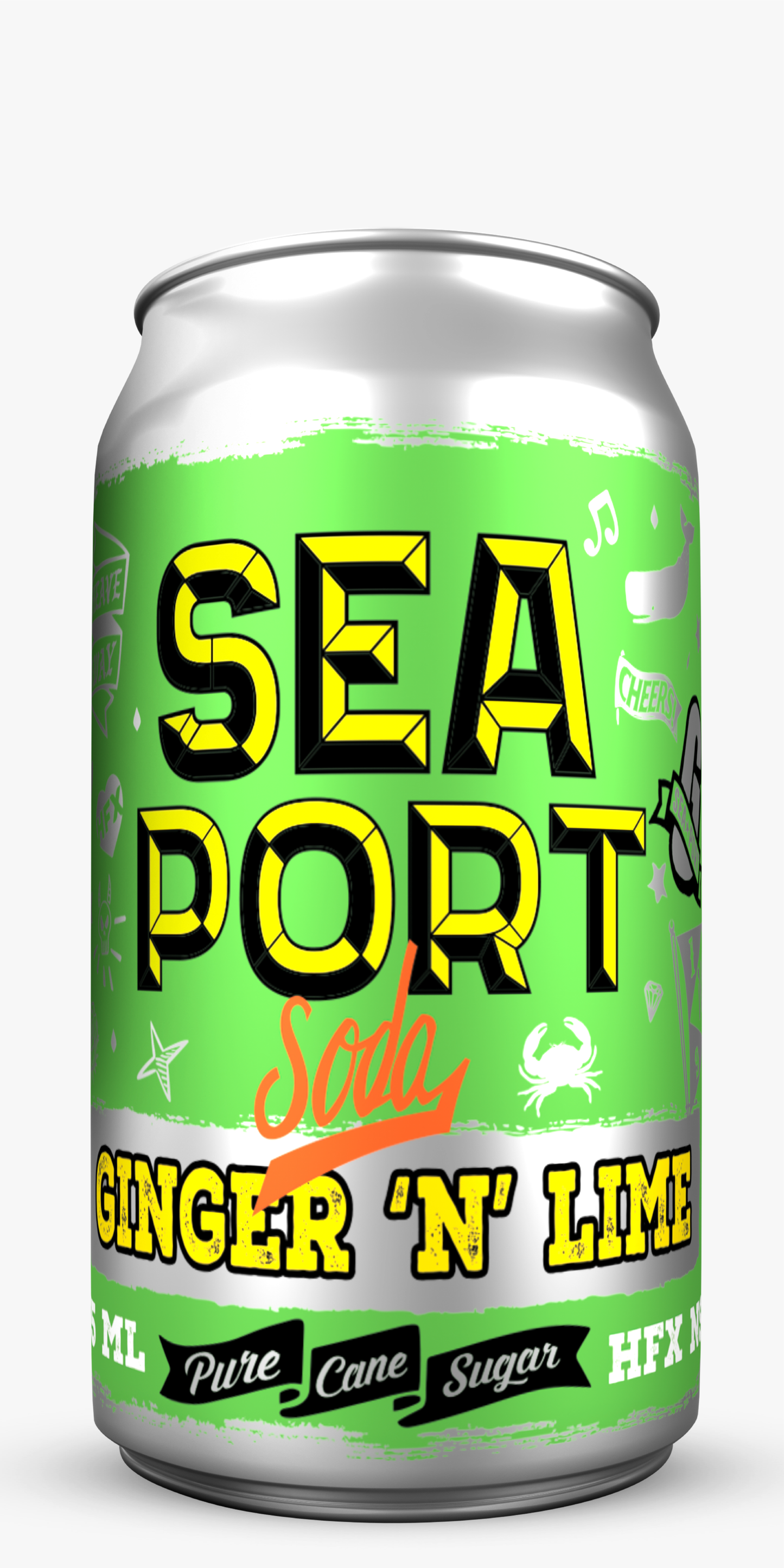 Seaport Soda Ginger & Lime