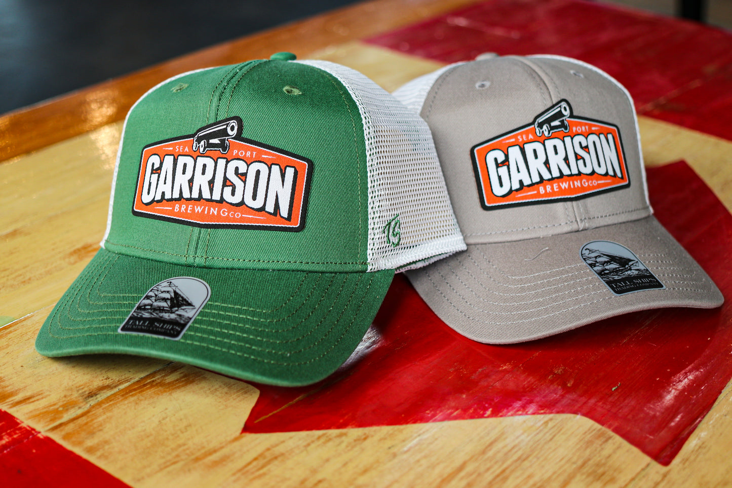 Embroidered Garrison Trucker Hats