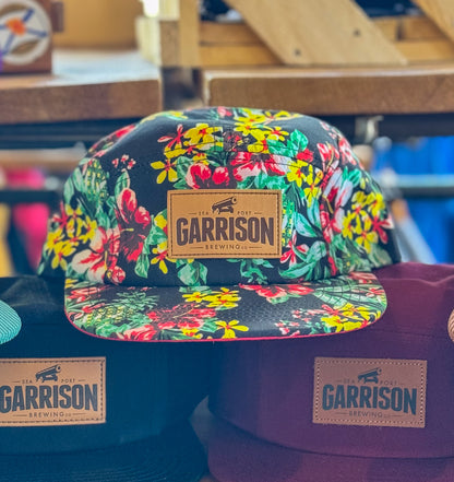 New! Hawaiian 5-Panel Bike Hat