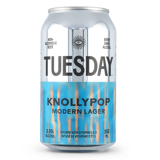 Tuesday - Knollypop Lager 355ml Can