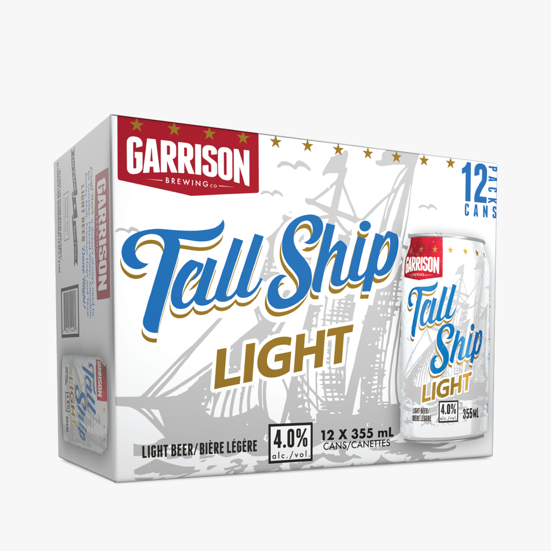 Tall Ship Light Ale:  12 pack 355ml can
