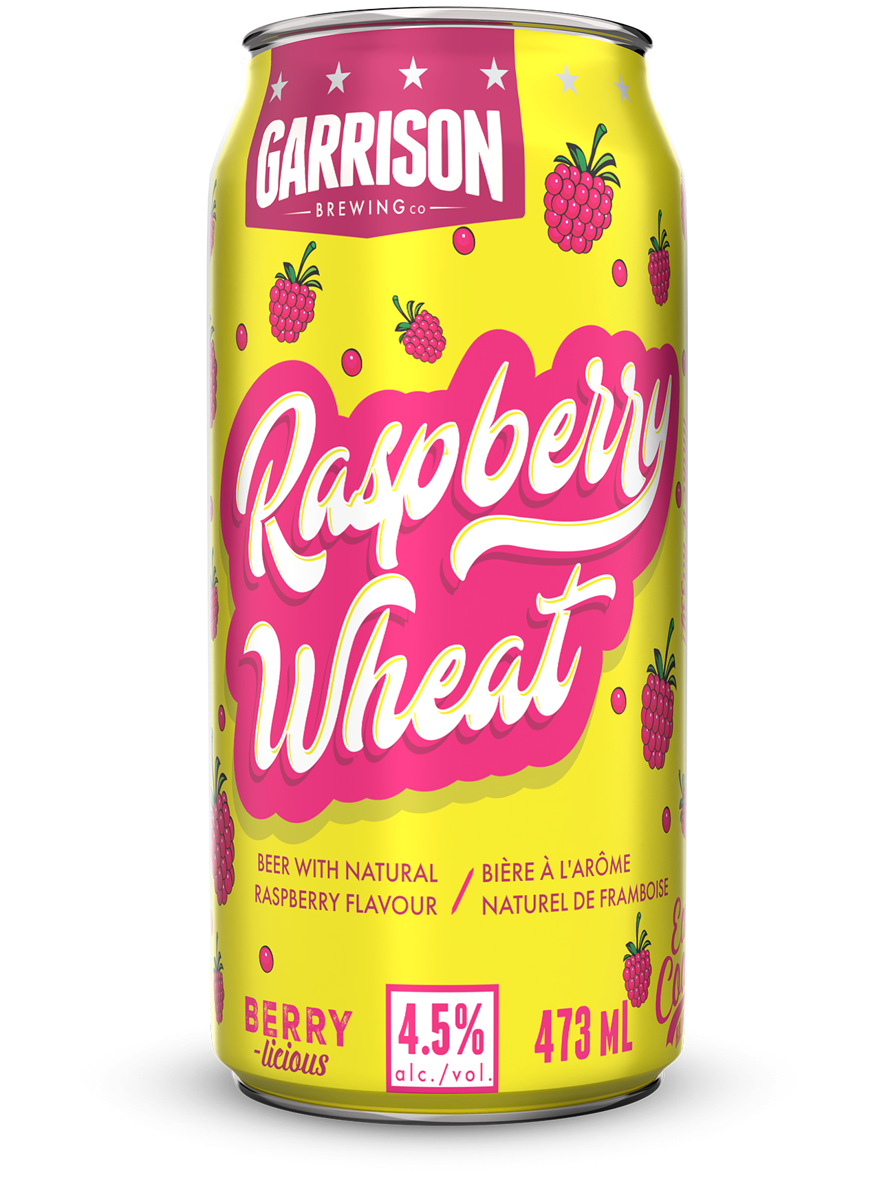 Razzberry Wheat: Single 473ml can