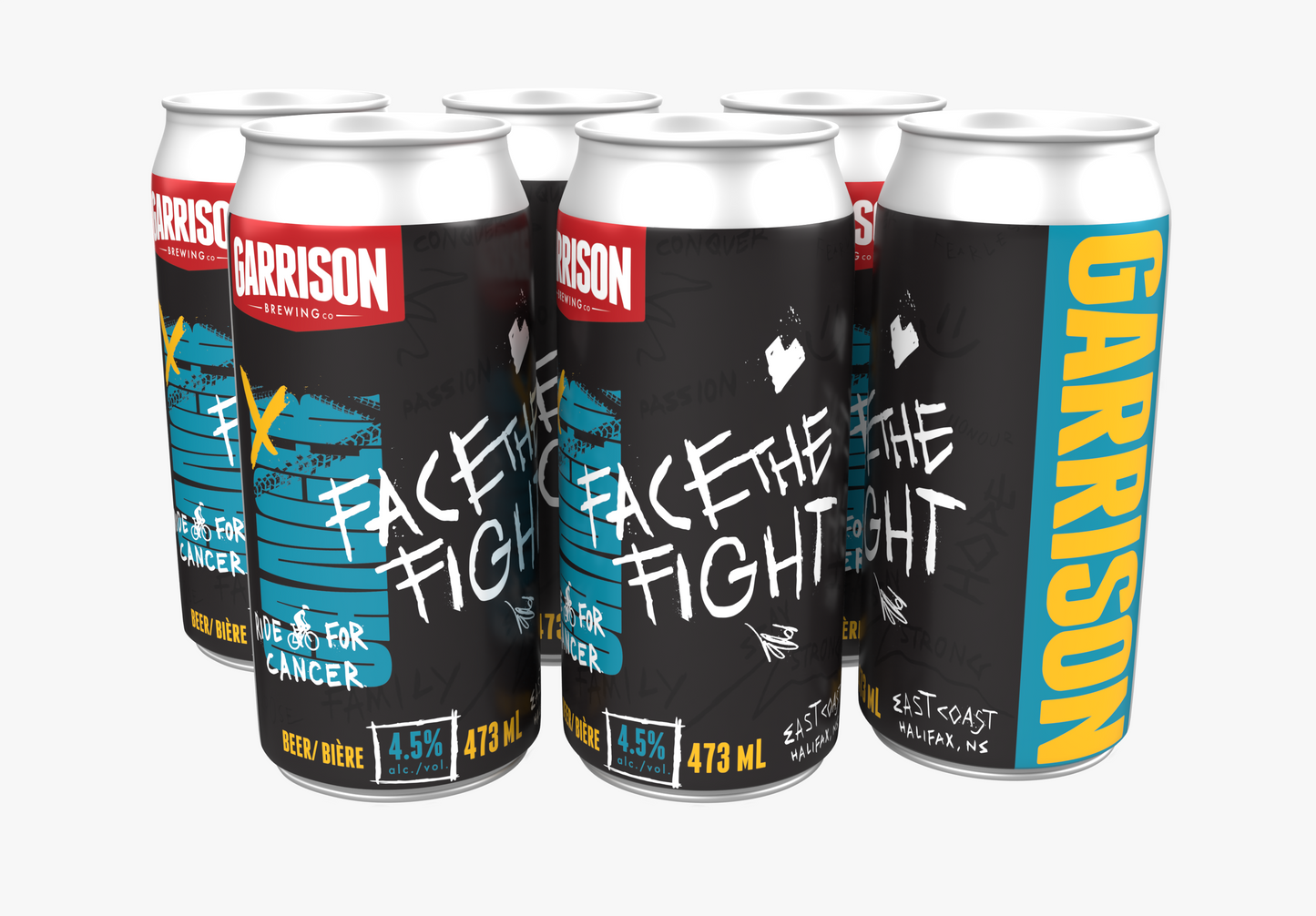 Face The Fight Against Cancer: Six 473ml cans