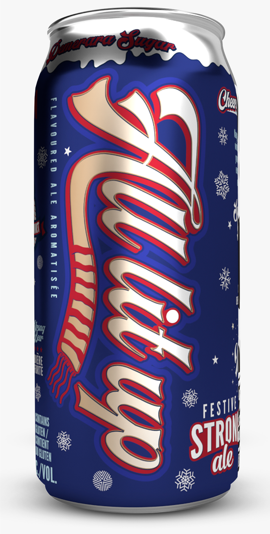 All Lit Up :  Festive Strong Ale:  6 Pack of 473 ml cans