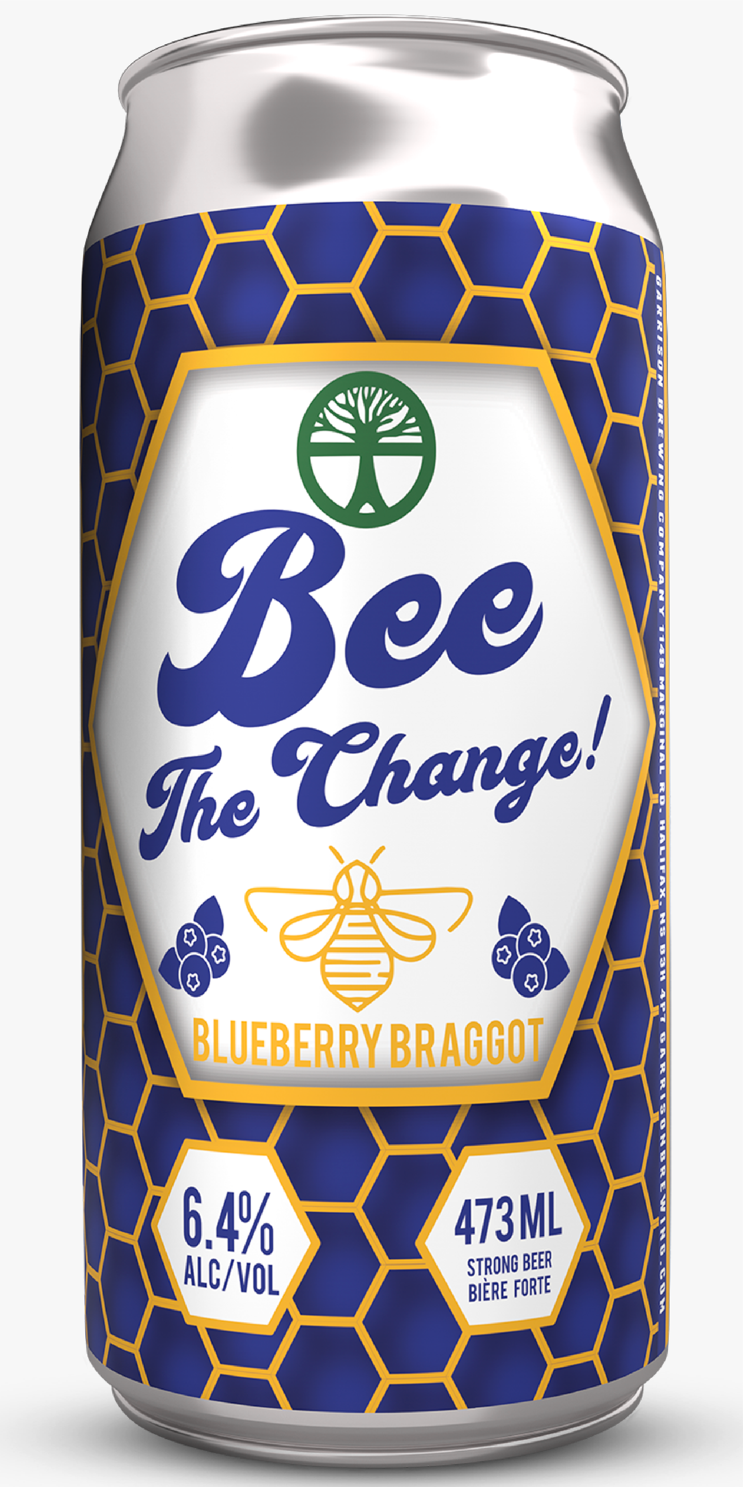 Bee The Change Braggot:  Single 473ml can