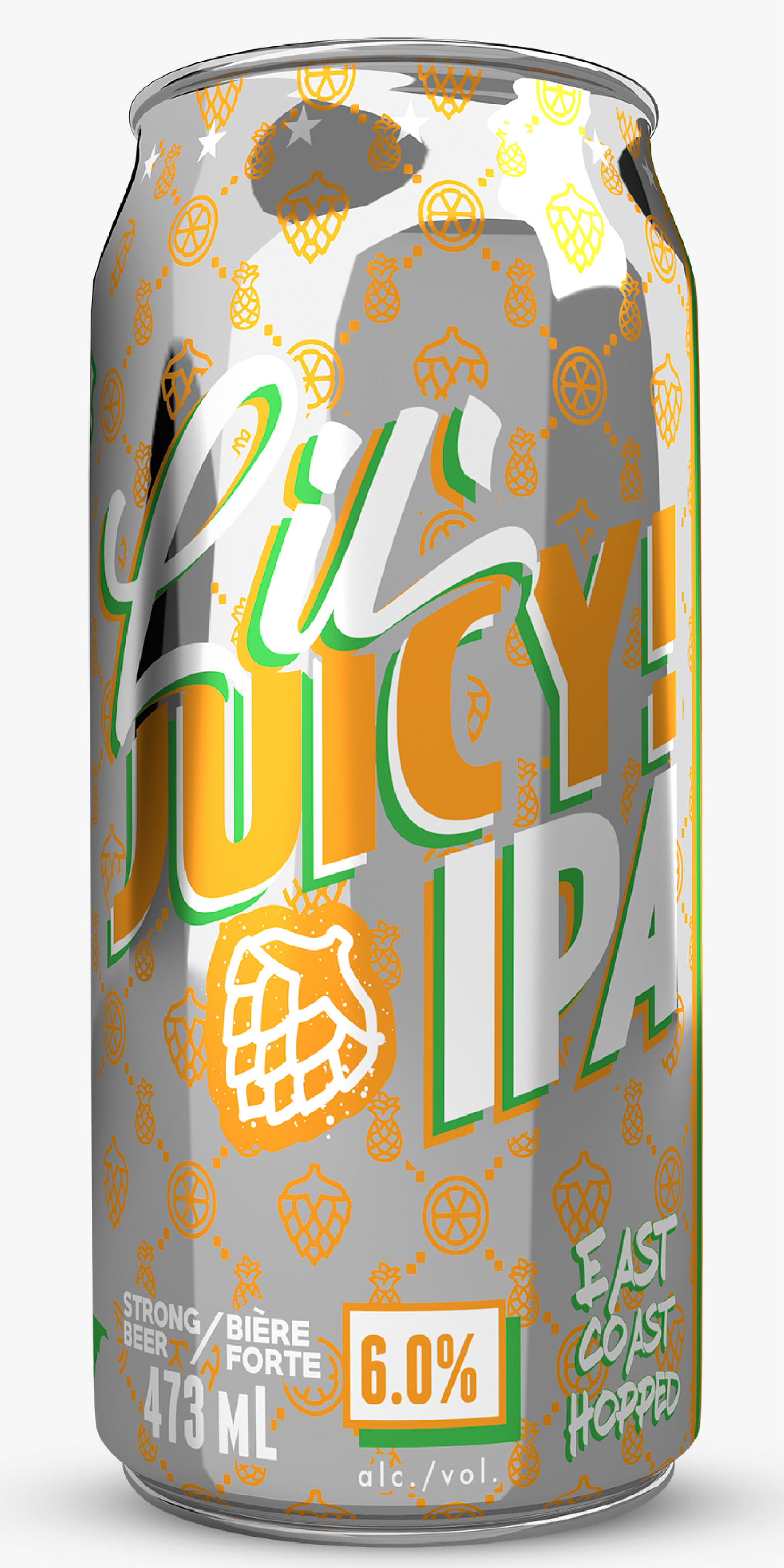 Lil' Juicy IPA:-Single 473ml can