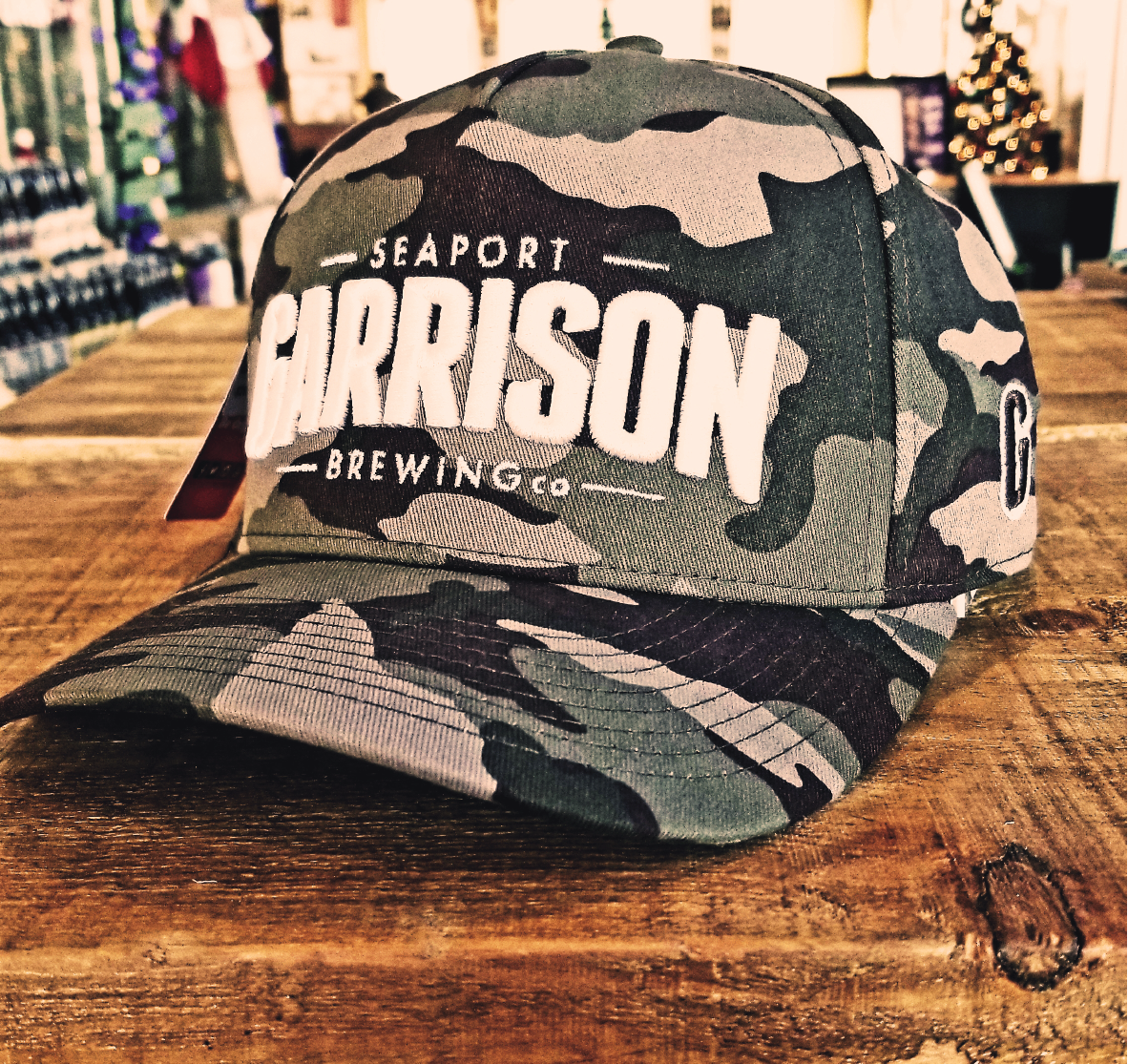 Camo print deals hat