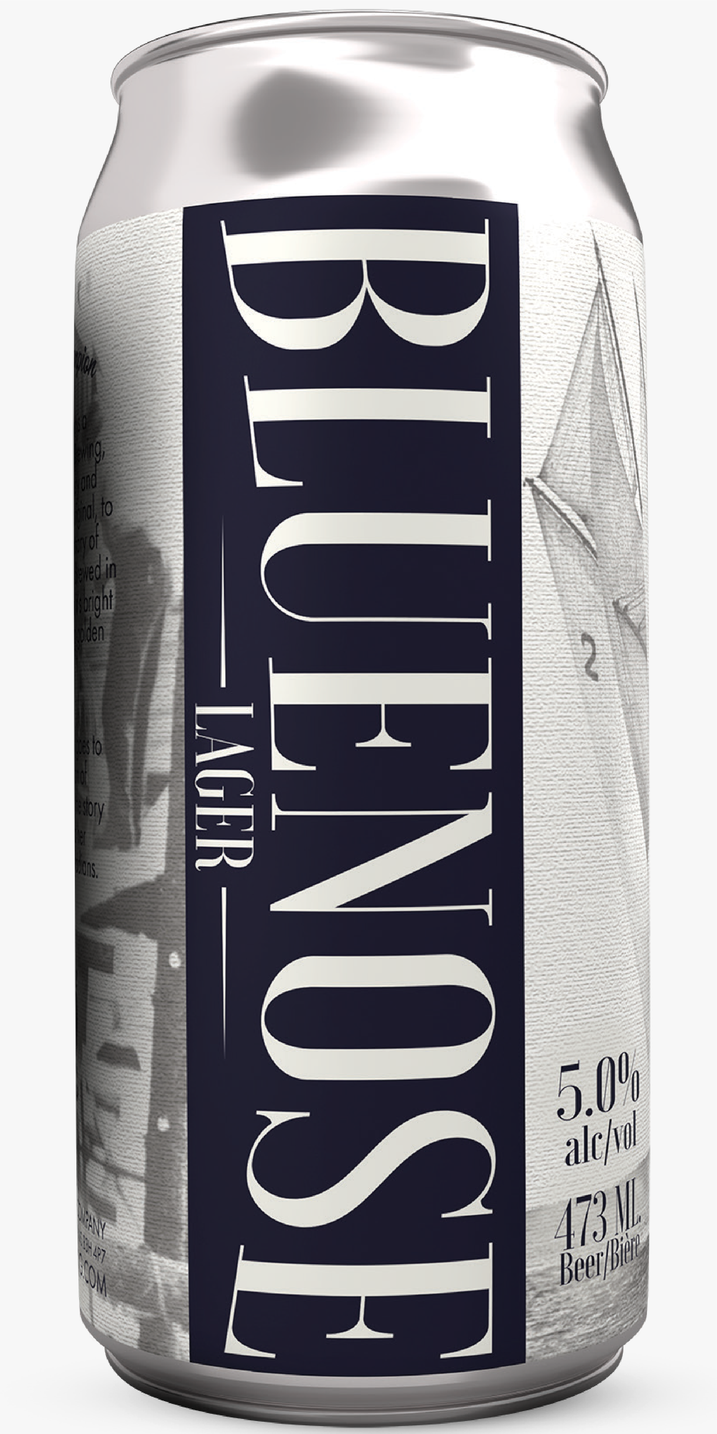 Bluenose Lager : Single 473ml can