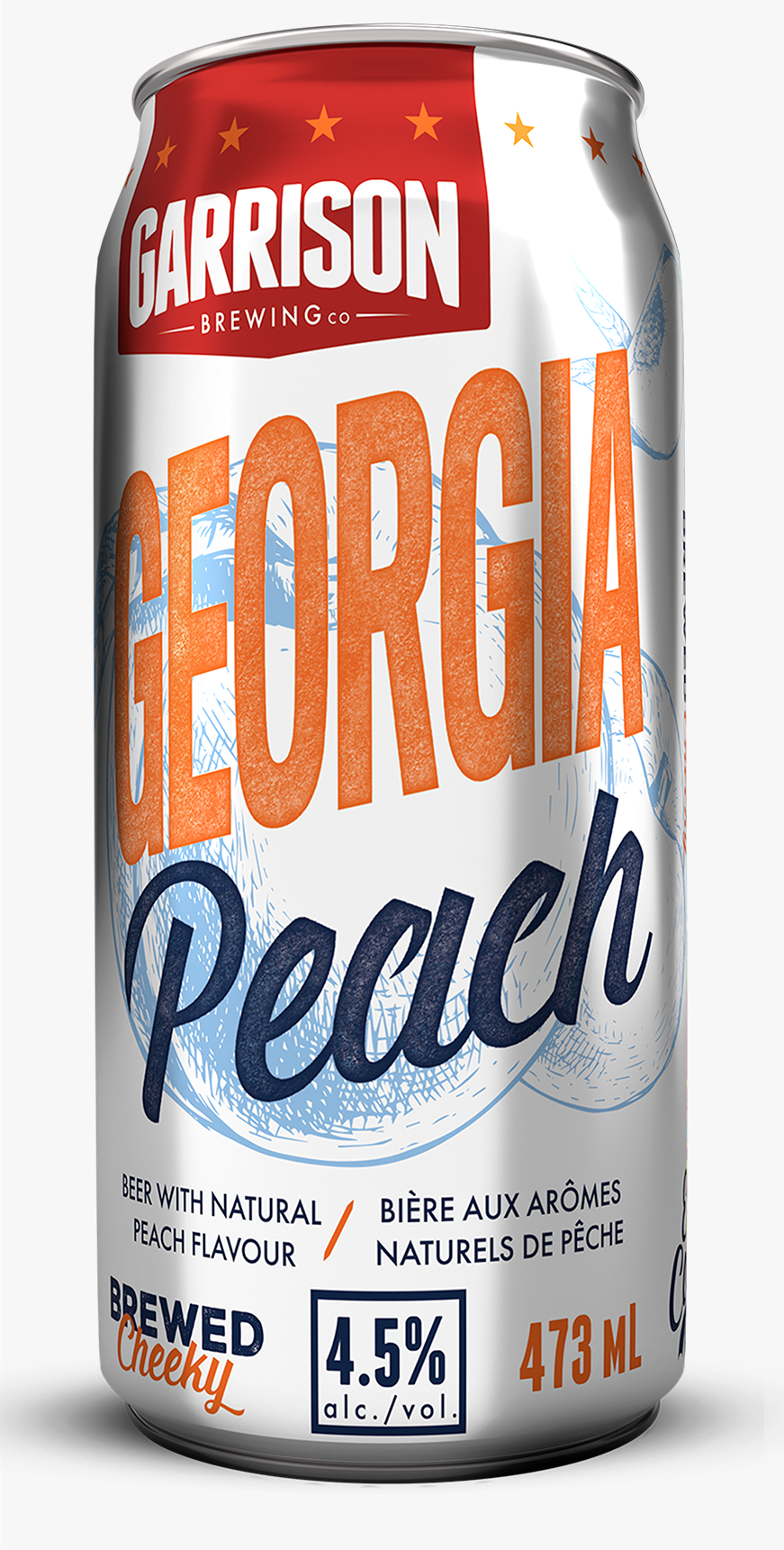 Georgia Peach: Single 473ml can