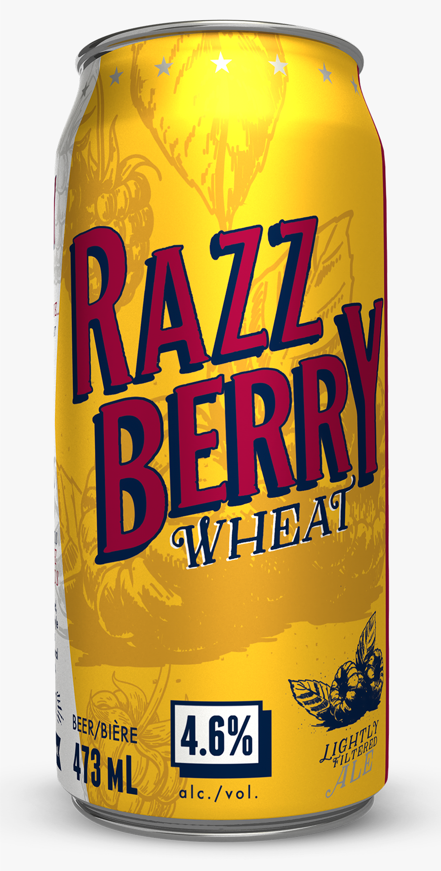 Razzberry Wheat: 6 Pack 473ml can