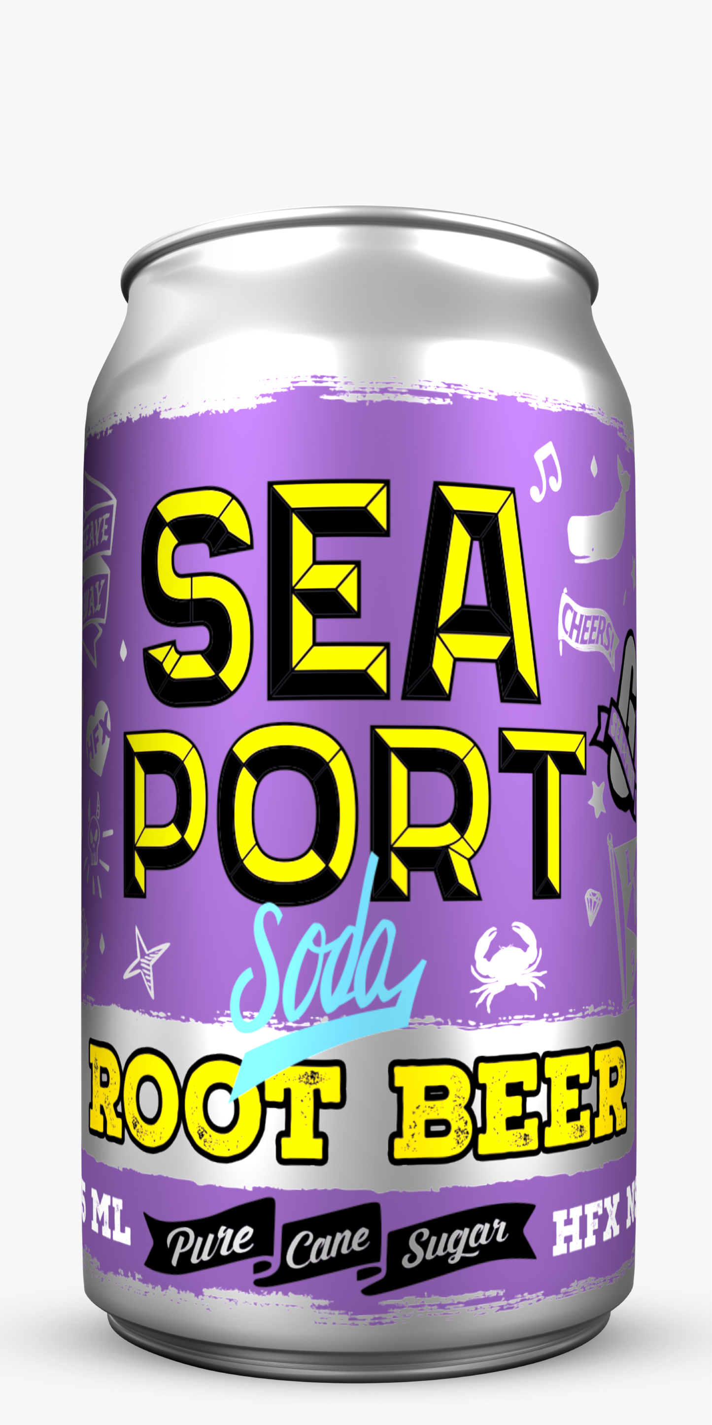 Sea Port Soda: Root Beer Soda