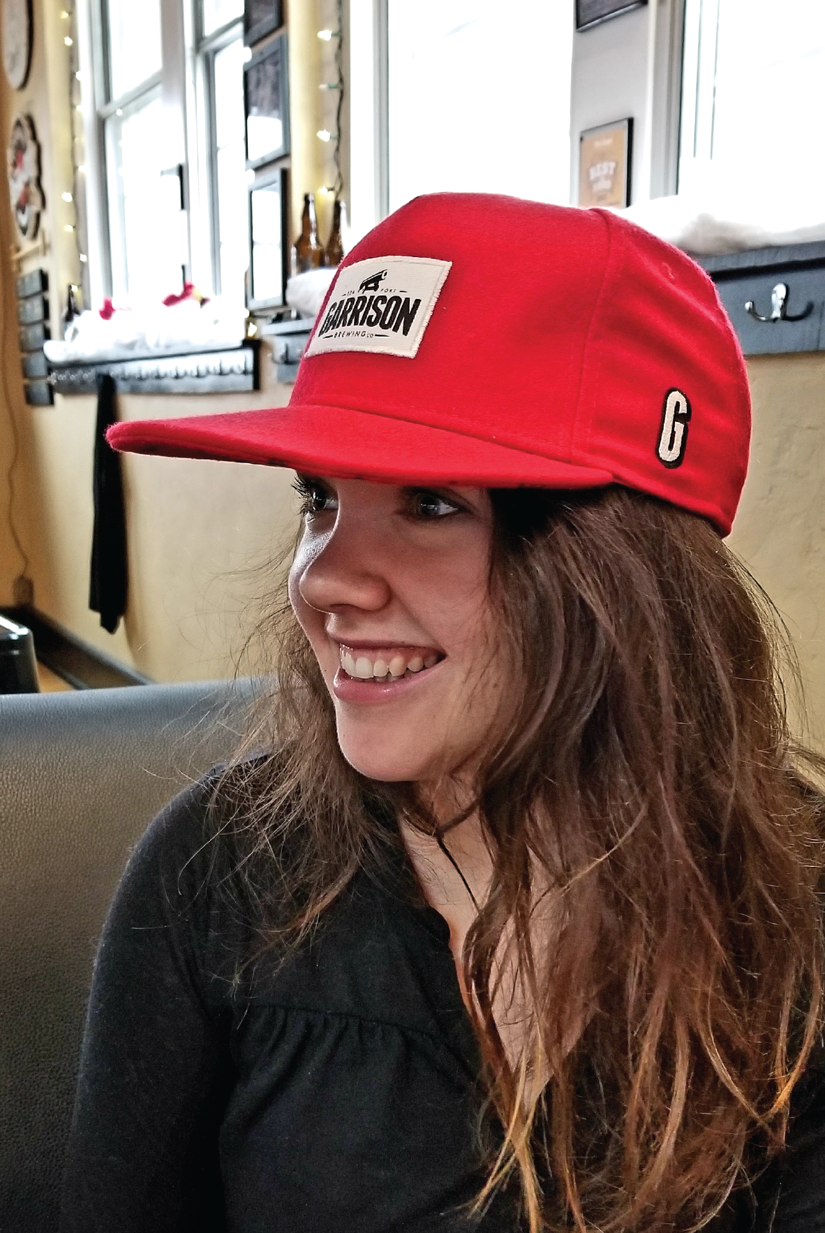 Garrison Red Snap Back